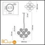 Люстра Odeon Light Verasa 4982/12 - Фото 1