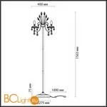 Торшер Odeon Light Versia 4977/3F - Фото 0