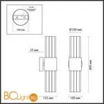 Бра Odeon Light Viketa 4786/2W - Фото 2