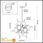 Люстра Odeon Light Vilina 4787/12 - Фото 2