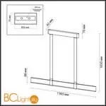 Подвесной светильник Odeon Light VINCENT new 6630/36L - Фото 0