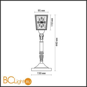 Настольная лампа Odeon Light Vitra 2564/1T - Схема