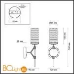 Бра Odeon Light Vittoria 4225/1W - Фото 2