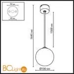 Подвесной светильник Odeon Light VIVA 7124/1 - Фото 0