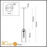 Подвесной светильник Odeon Light Vosti 4805/1 - Фото 1