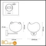 Бра Odeon Light Waterlily 4873/1W - Фото 2