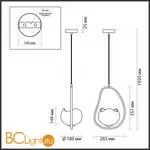 Подвесной светильник Odeon Light Waterlily 4873/1 - Фото 2