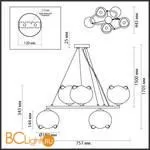 Люстра Odeon Light Waterlily 4873/5 - Фото 2