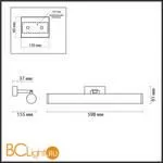 Настенный светильник Odeon Light Watr 4912/18WL - Фото 2