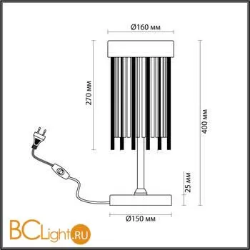 Настольная лампа Odeon Light York 4788/2T - Фото 2