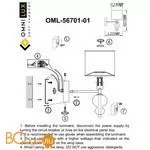 Бра Omnilux Amelia OML-56701-01 - Фото 6