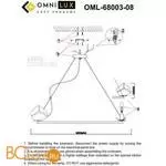 Люстра Omnilux Begard OML-68003-08 - Фото 8