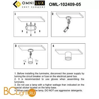 Спот Omnilux Capurso OML-102409-05 - Фото 6