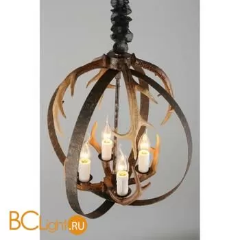 Подвесной светильник Omnilux Leporano OML-51906-04 - Фото 4