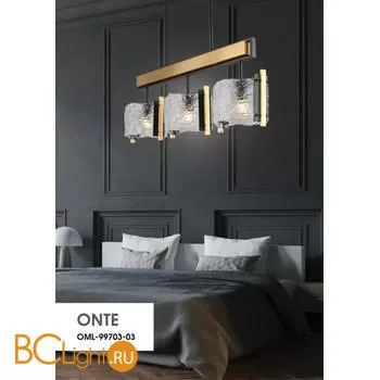 Подвесной светильник Omnilux Onte OML-99703-03 - Фото 1