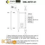 Бра Omnilux Onte OML-99701-01 - Фото 7