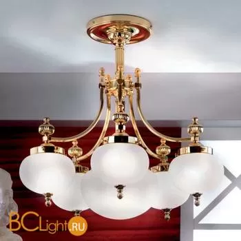 Потолочная люстра Orion LU 1321/5+1 MS/opal-matt