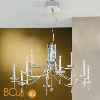 Люстра Orion Leuchten LU 1690/8+4 chrom