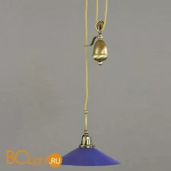 Подвесной светильник Orion HL 6-1215/1 patina/Zug/365 kobalt