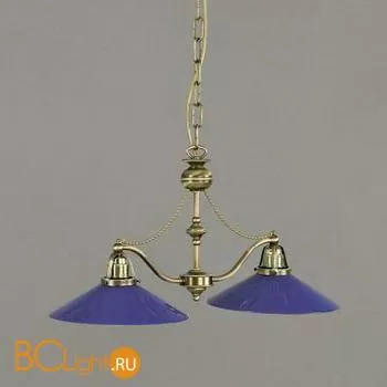 Люстра Orion LU 1410/2 patina/364 kobalt