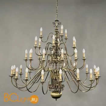 Люстра Orion LU 1239/18+12+6+3 Patina - mit Adler