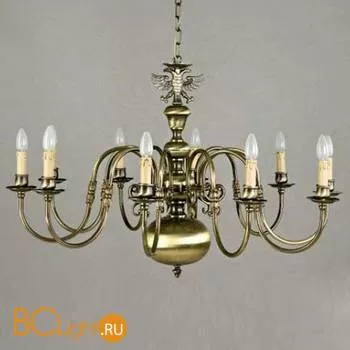Люстра Orion LU 1238/10 patina mit Adler