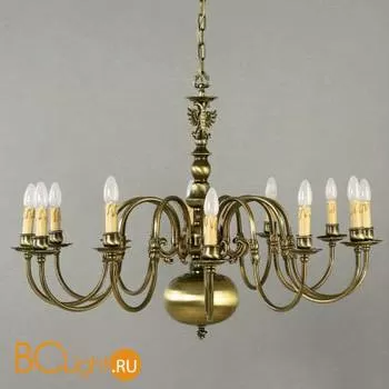 Люстра Orion LU 1239/12 patina mit Adler