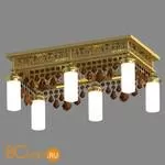 Потолочный светильник Orion Leuchten DLU 1704/6 gold topas