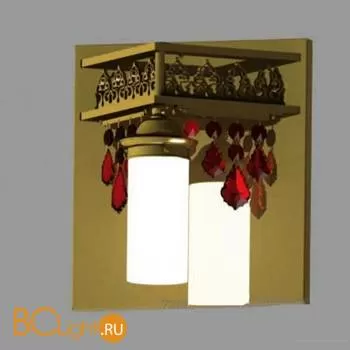 Бра Orion Leuchten WA 2-1243/1 gold rot