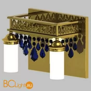 Бра Orion Leuchten WA 2-1243/2 gold Blau