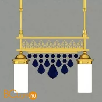 Подвесной светильник Orion Leuchten HL 6-1552/2 gold blau