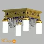 Потолочный светильник Orion Leuchten DLU 1705/4 gold blau