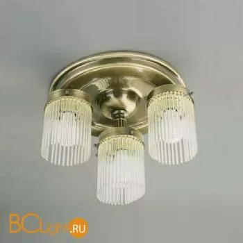 Потолочная люстра Orion DLU 1388/3+1 patina