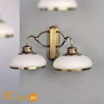 Бра Orion WA 2-835/2 patina/412 opal/patina