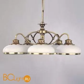 Люстра Orion LU 1525/5 patina/412 opal/patina