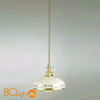 Подвесной светильник Orion HL 6-1342 MS-matt/Zug/420 opal-blau/MS