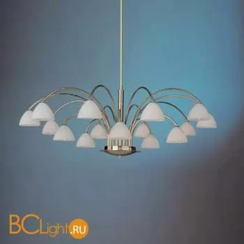 Люстра Orion LU 1599/10+5 gold-matt/438 opal