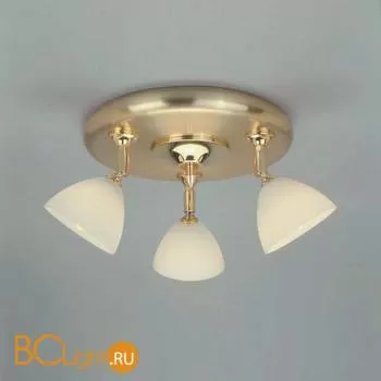 Потолочная люстра Orion Leuchten STR 10-349/3 gold-matt/438 opal