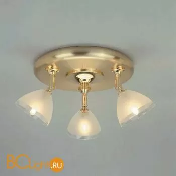 Потолочная люстра Orion Leuchten STR 10-349/3 gold-matt/438 klar-matt