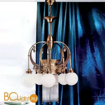 Люстра Orion LU 1660/5+1 alt-MS/Opalkugel