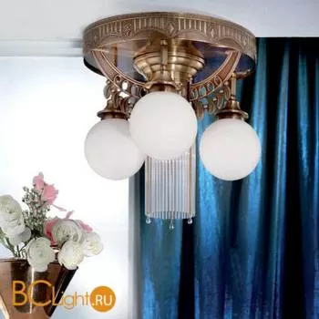 Потолочная люстра Orion DLU 1660/3+1 alt-MS/Opalkugel