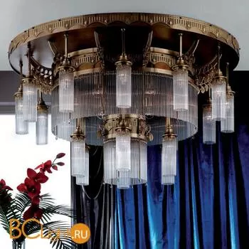 Потолочная люстра Orion DLU 1660/12+6+6+1 alt-MS/Stabchen