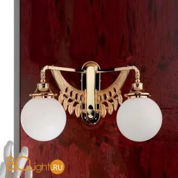 Бра Orion WA 2-1104/2 gold/Opalkugel