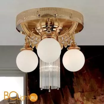 Потолочная люстра Orion DLU 1660/3+1 gold/Opalkugel