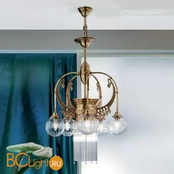 Люстра Orion LU 1660/5+1 alt-MS/Schliffkugel