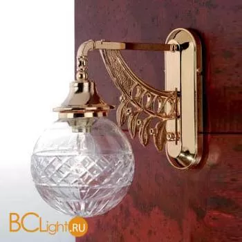 Бра Orion WA 2-1104/1 gold/Schliffkugel