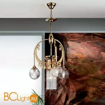 Люстра Orion LU 1660/3+1 gold/Schliffkugel