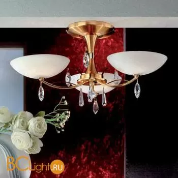 Потолочная люстра Orion DLU 2379/3 gold-matt/opal