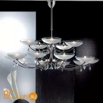 Потолочная люстра Orion LU 2379/10+5 satin/klar-matt