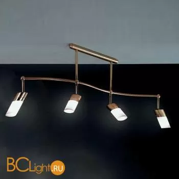 Потолочный светильник Orion DL 7-384/4 gold-matt/451 opal